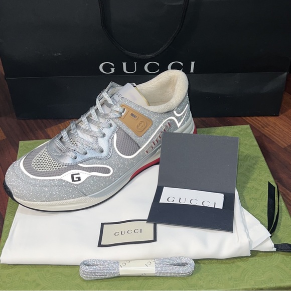 GUCCI SNEAKERS - DIAMOND FINISH 💎💎 - Picture 6 of 14